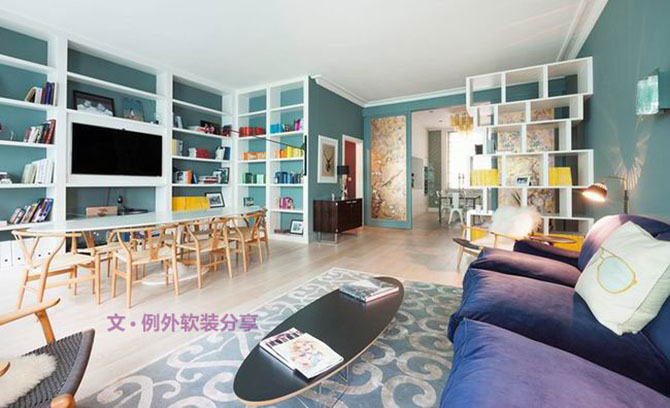 英式摩登中國(guó)風(fēng)公寓家居設(shè)計(jì)