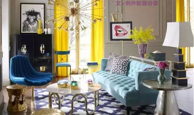 Jonathan Adler的空間布藝魔術-別墅設計,軟裝設計,室內設計,豪宅設計,深圳例外軟裝設計公司