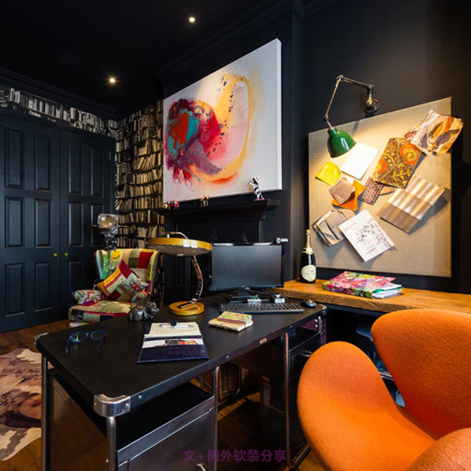 華麗的復古工業(yè)風-別墅設計,軟裝設計,室內設計,豪宅設計,深圳例外軟裝設計公司