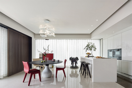 一家三口的理想家：可以住的“藝術(shù)館”